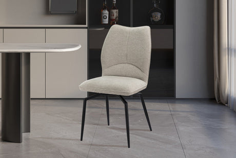 Chaise Lara Pivotant Tissu Ote Sea 140 Ecru - vue 2