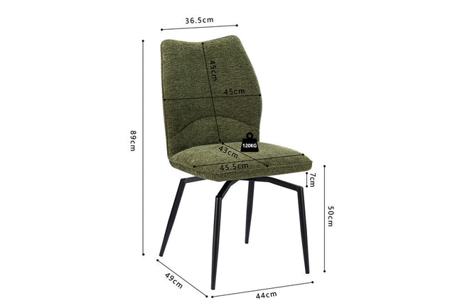 Chaise Lara - dimensions