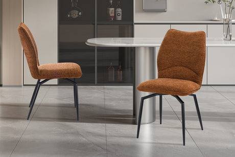 Chaise Lara Pivotant Tissu Ote Sea 500 Rouille