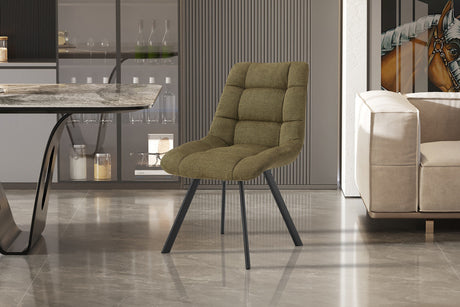 Chaise Lizzy Tissu Ote Share 353 Vert - vue 2