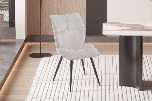 Chaise Faye Tissu Davis Perfect Harmony 04 Sable