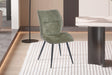 Chaise Faye Tissu Davis Perfect Harmony 39 Vert