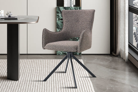Chaise Billy Pivotant Tissu Ote Harper 400 Sable - vue 2