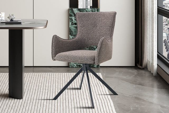 Chaise Billy Pivotant Tissu Ote Harper 400 Sable - vue 2