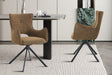 Chaise Billy Pivotant Tissu Ote Harper 280 Rouille