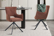 Chaise Billy Pivotant Tissu Ote Harper 500 Rouge