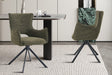 Chaise Billy Pivotant Tissu Ote Harper 355 Vert