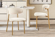 Chaise Coco Naturel Tissu Fabb Raven 24 Beige