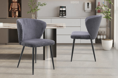 Chaise Tornado Corduroy Fabb Hyper 16 Gris