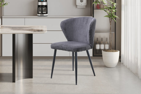 Chaise Tornado Corduroy Fabb Hyper 16 Gris - vue 2