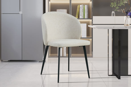 Chaise Toledo Tissu Beige - vue 2