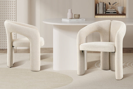 Chaise Beja Tissu Ote Sahara 112 Beige