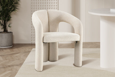 Chaise Beja Tissu Ote Sahara 112 Beige - vue 2