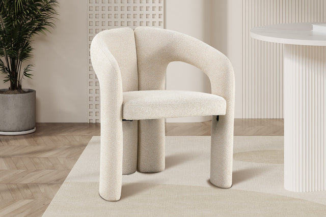 Chaise Beja Tissu Ote Sahara 112 Beige - vue 2
