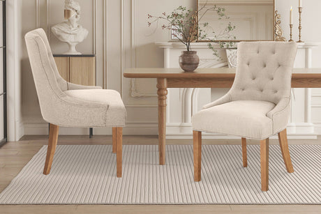 Chaise Fancy Tissu Sable