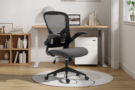 Chaise de bureau Marcos Mesh Noir/Gris