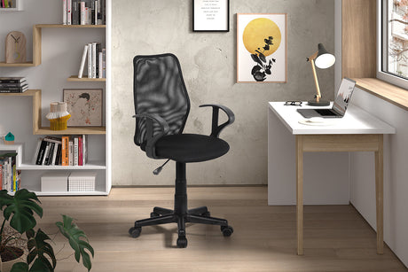 Chaise de bureau Job Mesh Noir