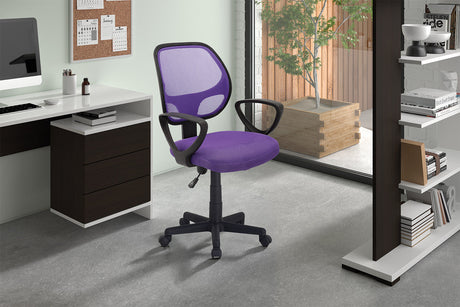 Chaise de bureau Hippa Mesh Mauve