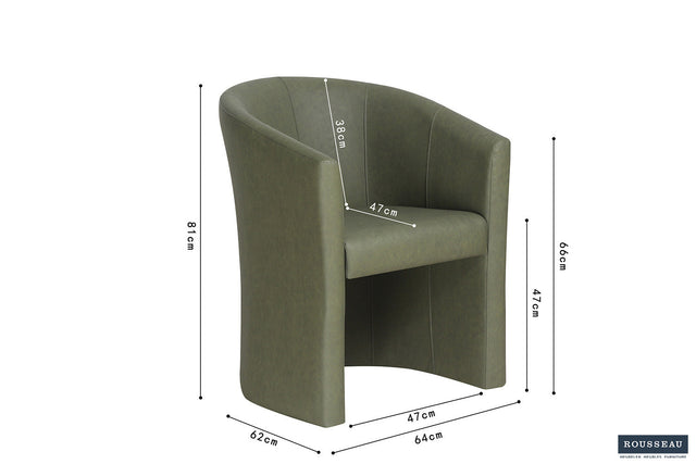 Fauteuil Charlie - dimensions