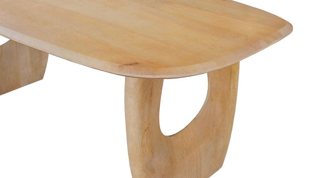Tafel 'Braga' Ovale Danoise Bois de manguier Amande - 51620_2