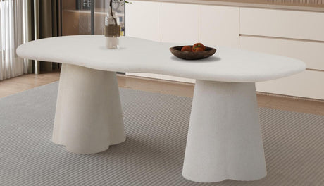 Table 'Faro' 220 cm Organique Ciment - 52100_1