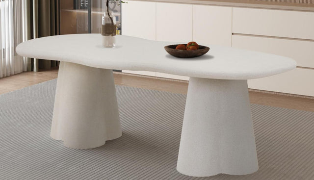 Table 'Faro' 220 cm Organique Ciment - 52100_1