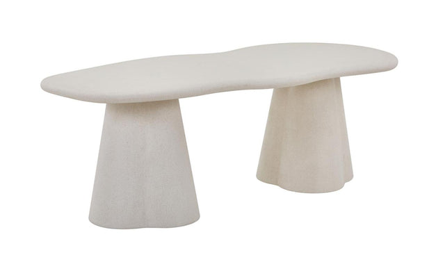 Table 'Faro' 220 cm Organique Ciment - 52100_1