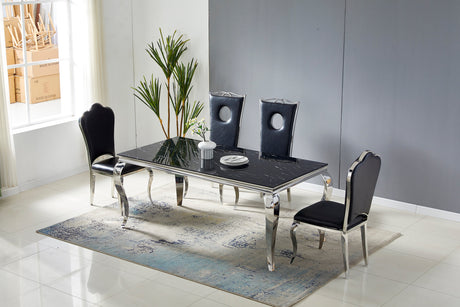 Table à manger Baroque doré - TB74