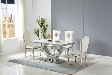 Table à manger Trophée pied doré - TB92