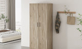 Armoire de rangement Mike – 2 portes – 80 × 180 cm – vue 2