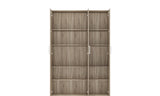 Armoire de rangement Mike – 3 portes – 120 × 180 cm – vue 5