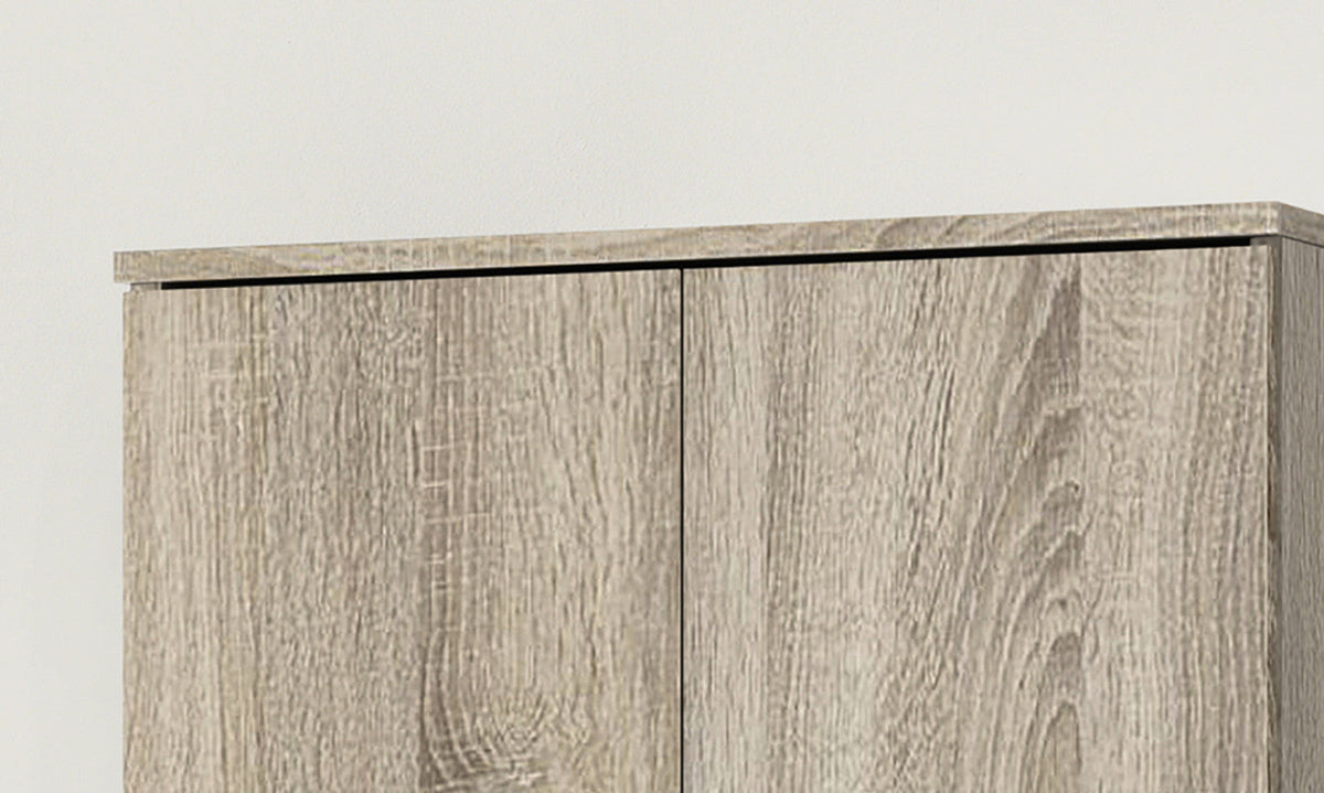 Armoire de rangement Ray – Sonoma, 2 portes – 60 × 180 cm – vue 3