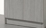 Armoire de rangement Ray – Chêne gris, 2 portes – 60 × 180 cm – vue 5