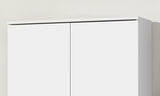 Armoire de rangement Ray – Blanc, 2 portes – 80 × 180 cm – vue 3