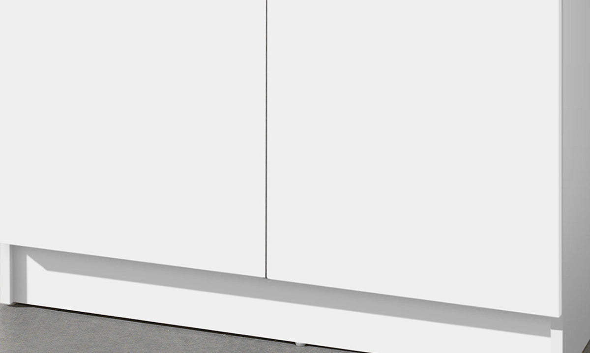 Armoire de rangement Ray – Blanc, 2 portes – 80 × 180 cm – vue 5