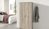 Armoire de rangement Ray – Sonoma, 2 portes – 80 × 180 cm – vue 2