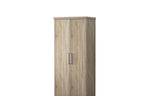 Armoire Mike – Sonoma, 2 portes – 80 × 183 cm – vue 3