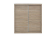 Armoire Mike – 2 portes coulissantes sonoma