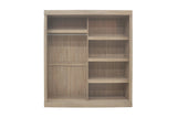 Armoire Mike – 2 portes coulissantes sonoma