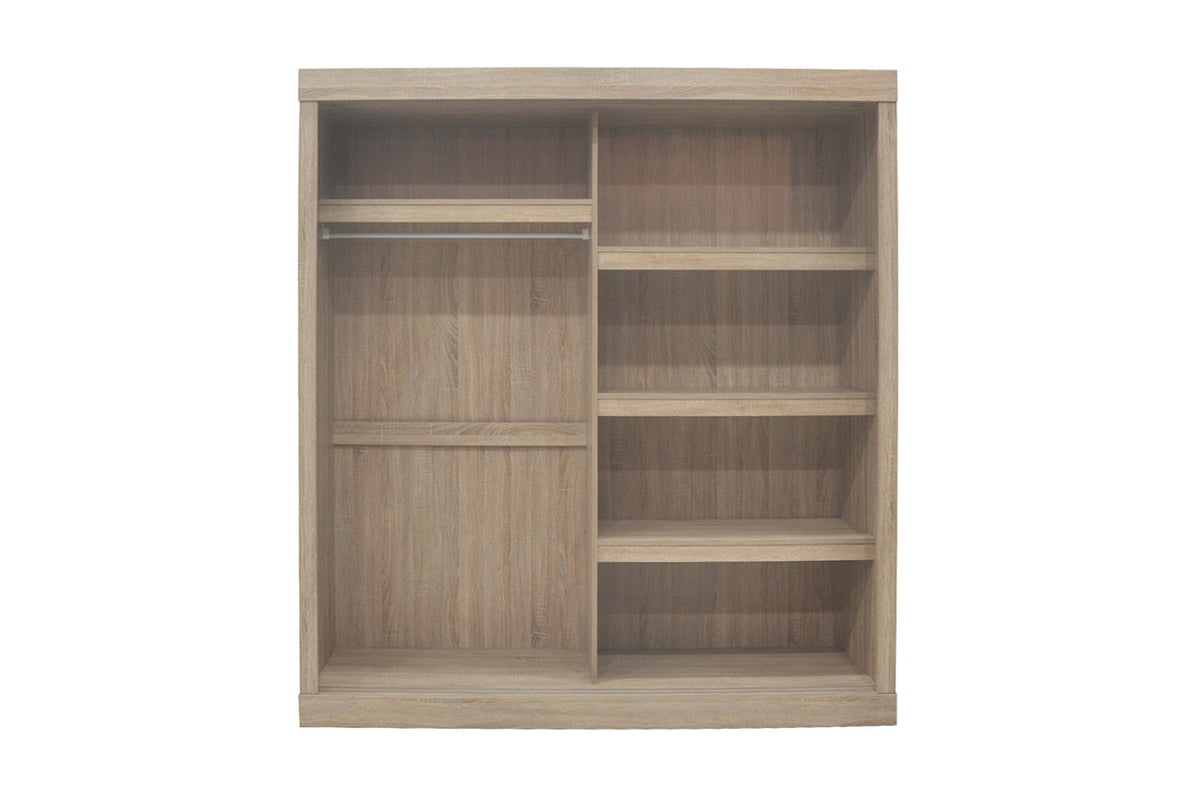 Armoire Mike – 2 portes coulissantes sonoma
