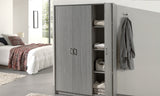 Armoire Ray – Chêne gris – vue 2