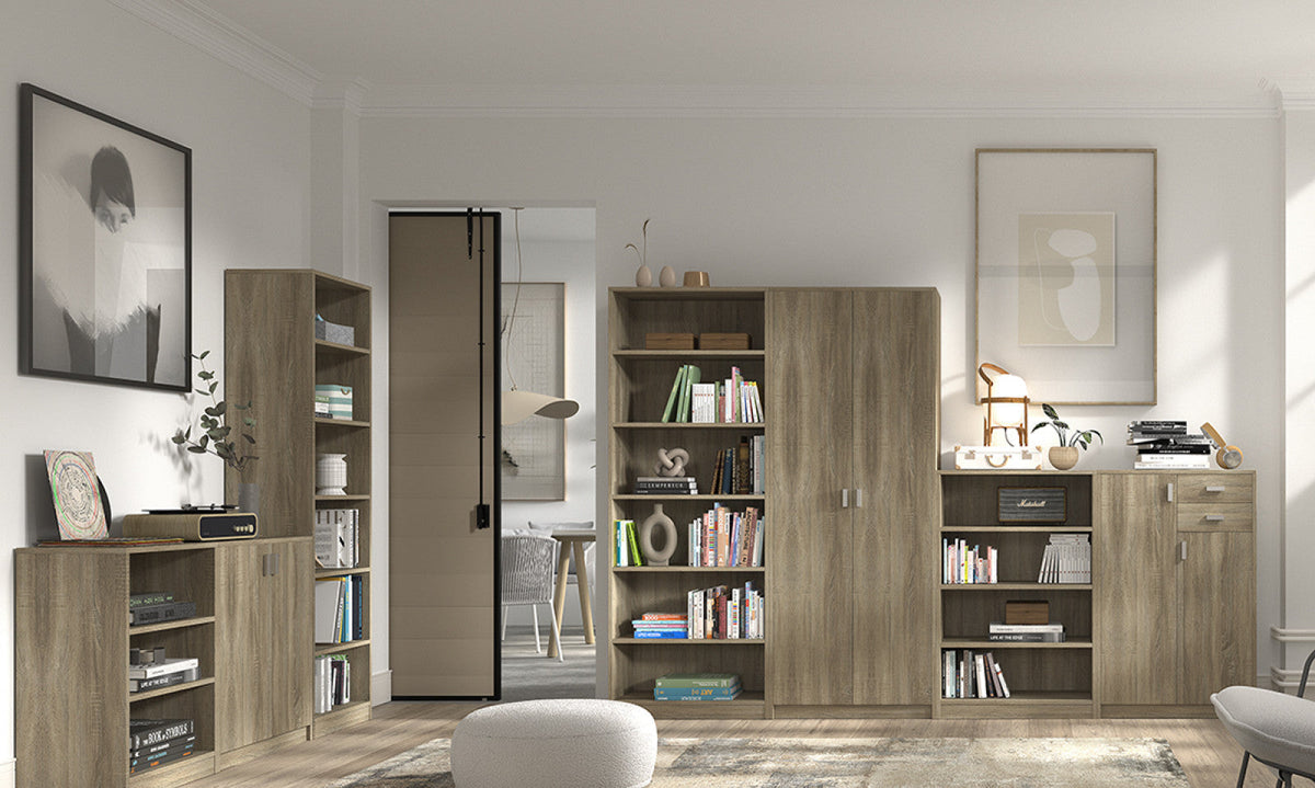 Bibliothèque Space – 2 étagères – 55 × 84 cm – vue 3