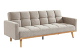 Canapé-lit Adana – Beige – vue principale
