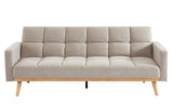 Canapé-lit Adana – Beige – vue 3
