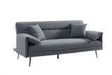 Canapé-lit Sivas – Gris – vue 3