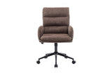 Chaise de bureau Aimé – Brun – vue principale