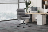 Chaise de bureau Aimé – Gris foncé – vue 3