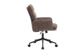 Chaise de bureau Aimé – Brun – vue 5