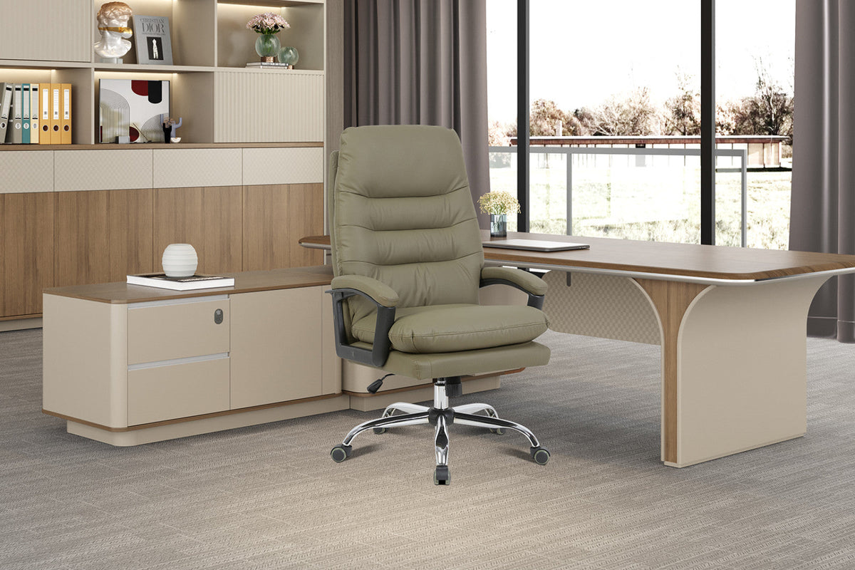Chaise de bureau Daniel – Vert – vue 3