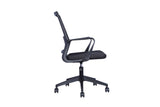 Chaise de bureau Dylan – mesh noir